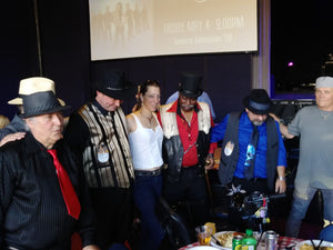 Some of the Safe-T-Stand Co-Founders at Blues Night in Las Vegas